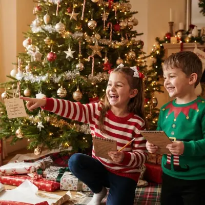 Christmas Tree Scavenger Hunt Clues