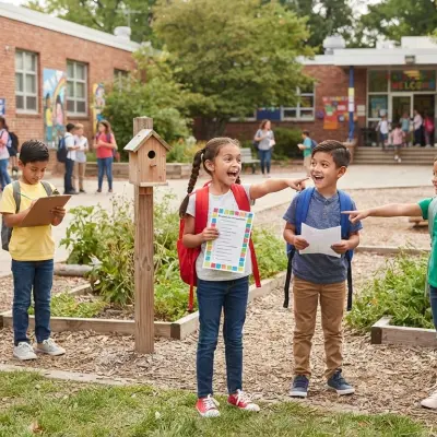 First Day of School Scavenger Hunt
