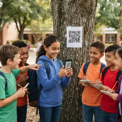 QR Code Scavenger Hunt for School