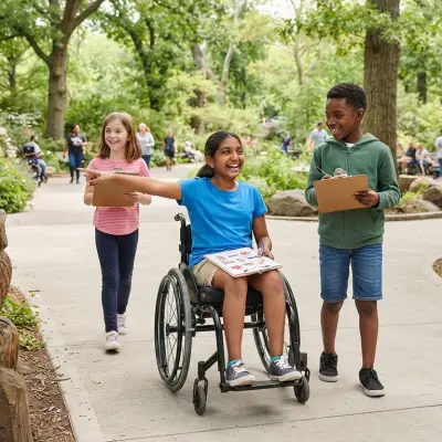 Wheelchair-Accessible Scavenger Hunt