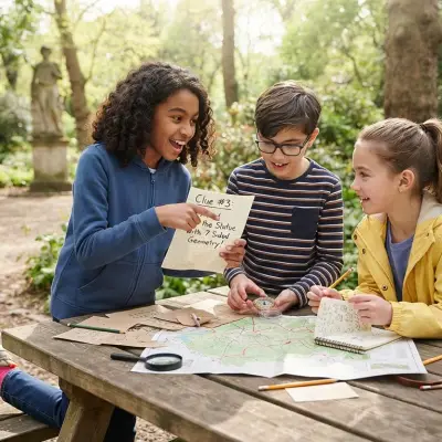 Math Scavenger Hunt Clues