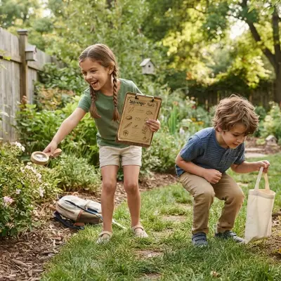 Backyard Scavenger Hunt
