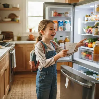 Refrigerator Scavenger Hunt Clues