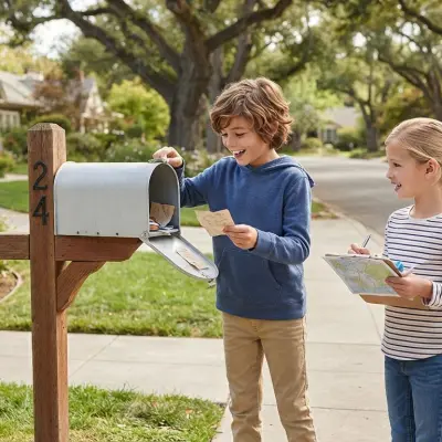 Mailbox Scavenger Hunt Clues