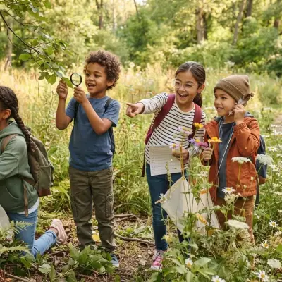 Five Senses Scavenger Hunt