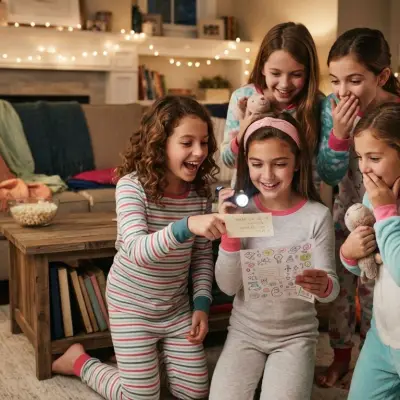 Sleepover Scavenger Hunt