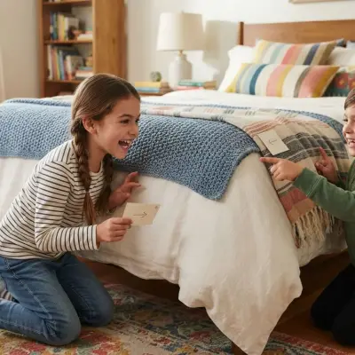 Bed Scavenger Hunt Clues