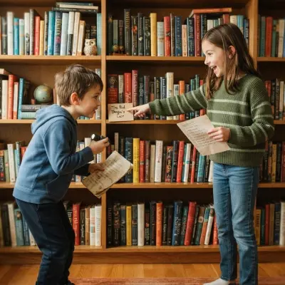 Bookshelf Scavenger Hunt Clues