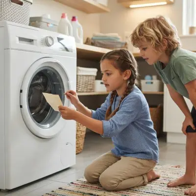 Washing Machine Scavenger Hunt Clues